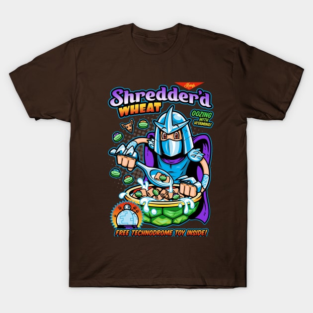 Shreddered Wheat T-Shirt by harebrained